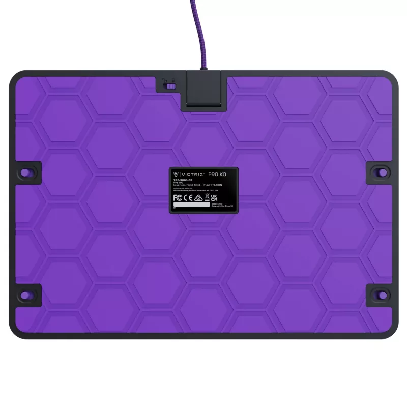 PDP Victrix Pro KO Leverless Fight Stick cinzento USB Fightstick PC, PlayStation 4, PlayStation 5