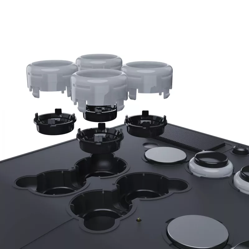 PDP Victrix Pro KO Leverless Fight Stick cinzento USB Fightstick PC, PlayStation 4, PlayStation 5