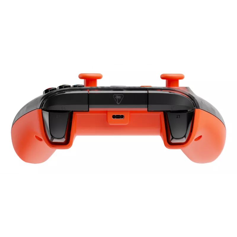 Gamepad Turtle Beach Rematch Core preto cinzento laranja USB com fios