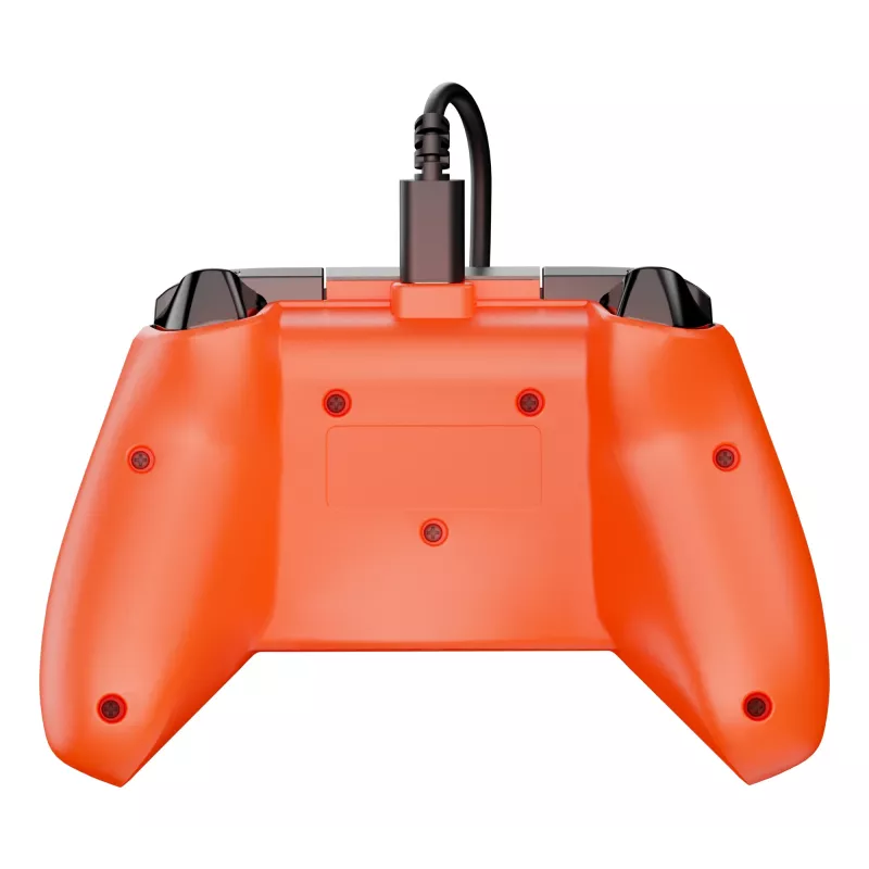 Gamepad Turtle Beach Rematch Core preto cinzento laranja USB com fios