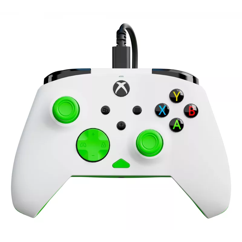 Gamepad Turtle Beach Rematch Core verde branco USB PC Xbox Series