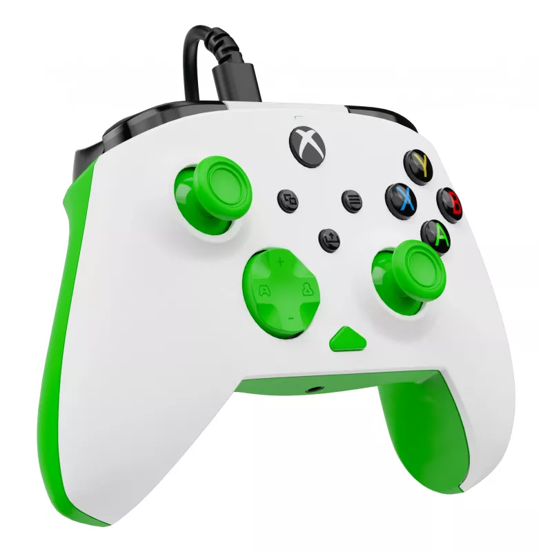Gamepad Turtle Beach Rematch Core verde branco USB PC Xbox Series