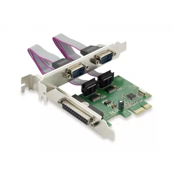 Placa Conceptronic PCI Express 1 porta paralela & 2 portas série