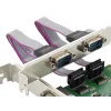 Placa Conceptronic PCI Express 1 porta paralela & 2 portas série