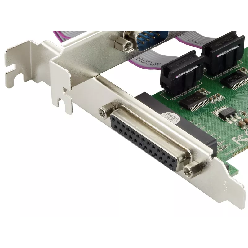 Placa Conceptronic PCI Express 1 porta paralela & 2 portas série