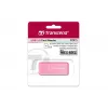 Leitor de cartões Transcend RDF5 rosa
