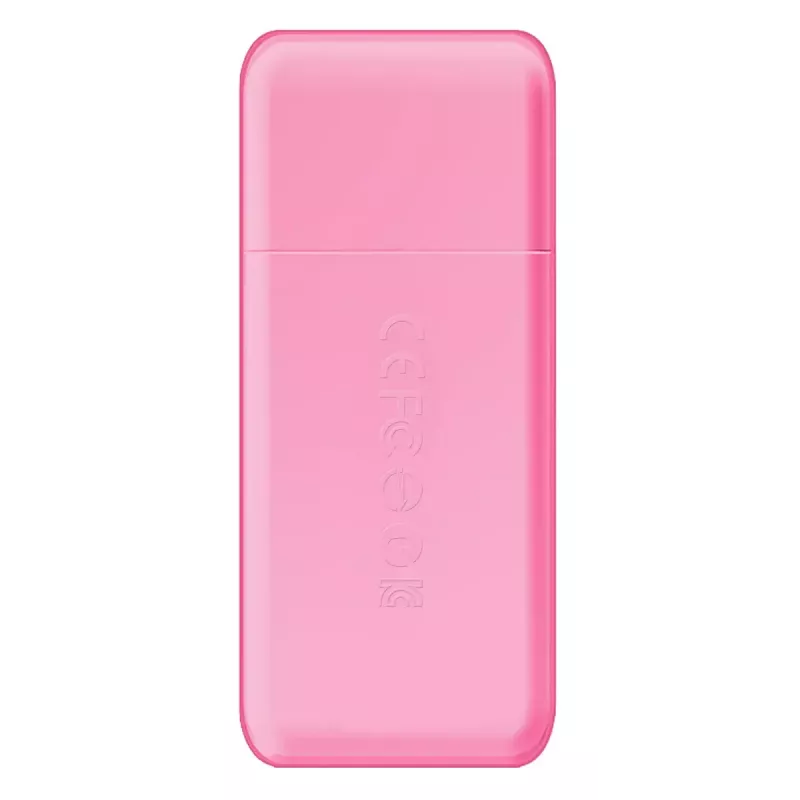 Leitor de cartões Transcend RDF5 rosa