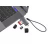Leitor de cartões Conceptronic BIAN05G 2-em-1 USB 3.0 Dual Plug, SD/MicroSD 3.0, UHS-I