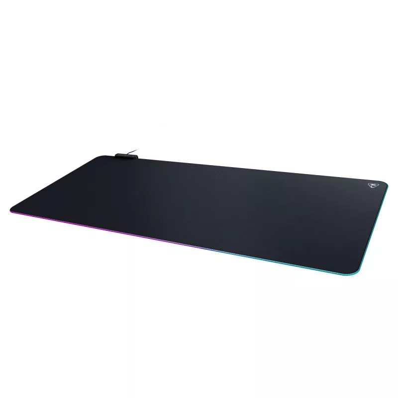 Tapete de rato gaming Turtle Beach Sense AIMO XXL ultra largo para PC com iluminação RGB
