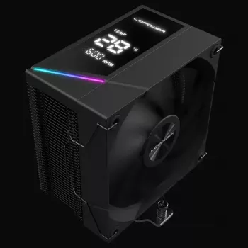Ventoinha LC-Power LC-CC-120-DB6 12 cm preta 600-2200 RPM FDB