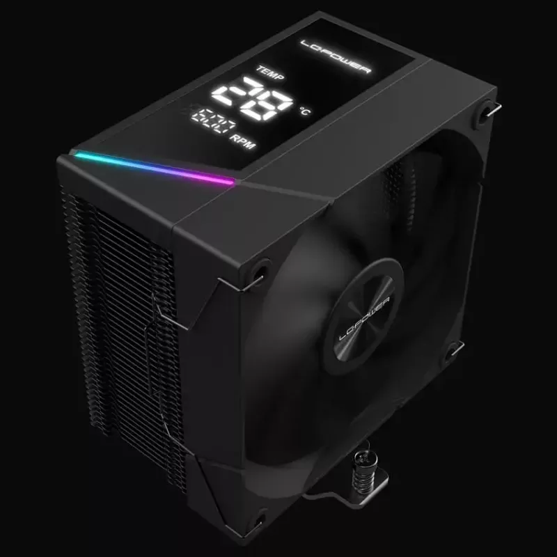 Ventoinha LC-Power LC-CC-120-DB6 12 cm preta 600-2200 RPM FDB