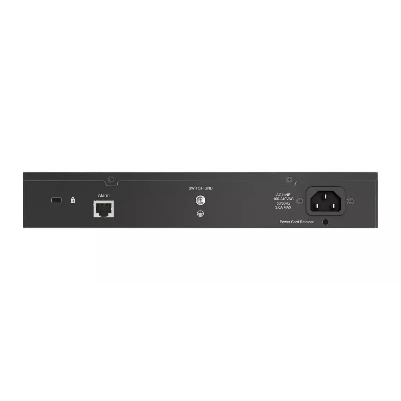 Switch de rede D-Link DSS-200G-10MPP gerido L2 Gigabit Ethernet (10/100/1000) Power over Ethernet (PoE) 1U preto, cinzento