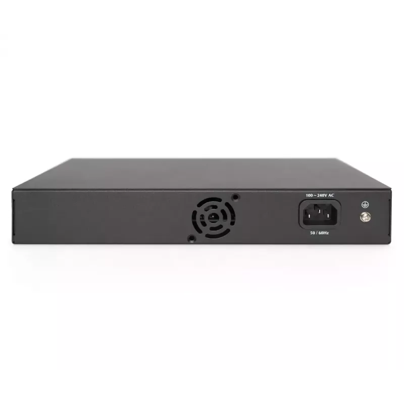 Switch não gerido Digitus DN-60021-2 24 portas Fast Ethernet