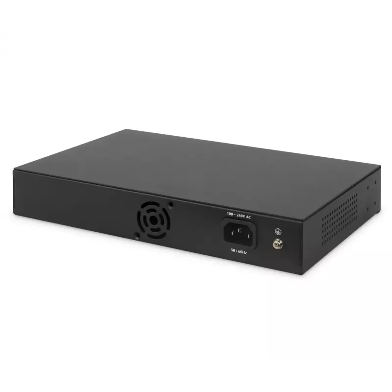 Switch não gerido Digitus DN-60021-2 24 portas Fast Ethernet
