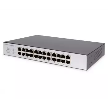 Switch não gerido Digitus DN-60021-2 24 portas Fast Ethernet