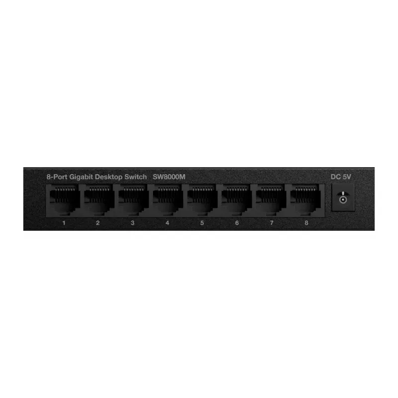 Switch de rede Strong SW8000M Gigabit Ethernet 8 portas 16 Gbit/s