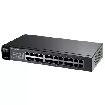 Switch não gerido Zyxel ES1100-24E 24 portas RJ-45 4.8 Gbit/s