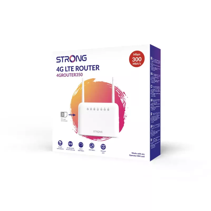 Router móvel Strong 4G LTE Router 350 300 Mbit/s Fast Ethernet