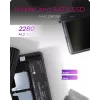 Caixa para SSD ICY BOX IB-CR602M-C31 preta M.2