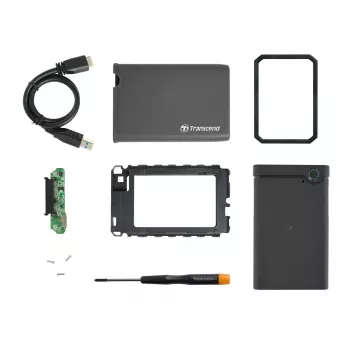 Caixa para HDD/SSD Transcend TS0GSJ25CK3