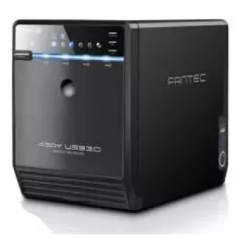Caixa externa para disco rígido Fantec QB-35US3R preta