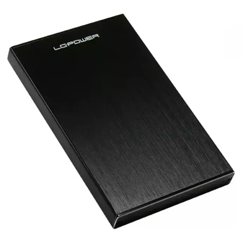 Caixa para HDD LC-Power LC-25U3-Becrux-C1 preto 2,5 polegadas