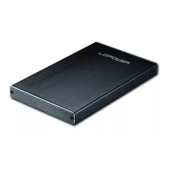 Caixa para HDD LC-Power LC-25U3-Becrux-C1 preto 2,5 polegadas