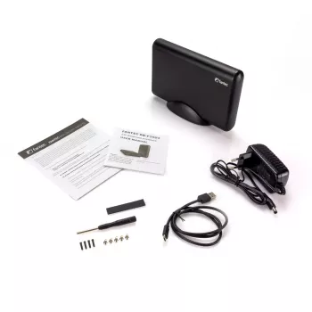 Caixa para disco rígido Fantec DB-F35U3 preto 3,5 polegadas