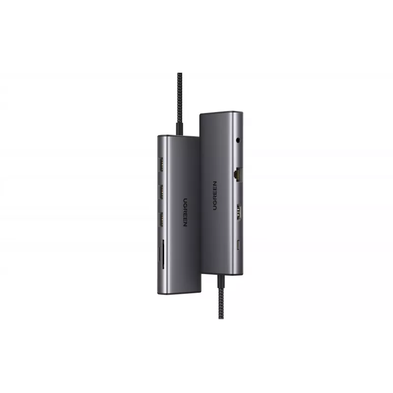 Ugreen Revodok hub USB-C 10-em-1 UGREEN 15601 10 portas 4K HDMI