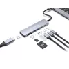 Conceptronic DONN28G docking station USB 3.2 Gen 1 7-em-1, 4K60Hz HDMI, USB-A 5Gbps x 2, USB-C 5Gbps, SD, TF/MicroSD, 100W USB PD