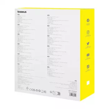 Baseus Hub T-Space hub USB Type-C 45W Power Delivery cabo de 1m