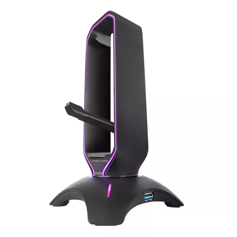 Suporte para auscultadores LC-Power LC-HUB-HEAD-BUNGEE