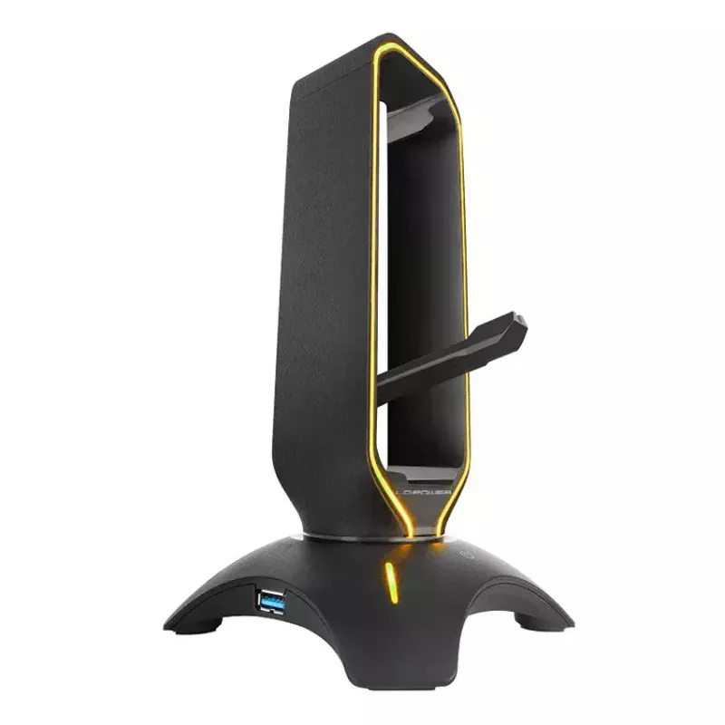 Suporte para auscultadores LC-Power LC-HUB-HEAD-BUNGEE