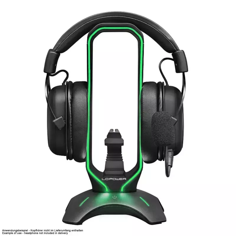 Suporte para auscultadores LC-Power LC-HUB-HEAD-BUNGEE
