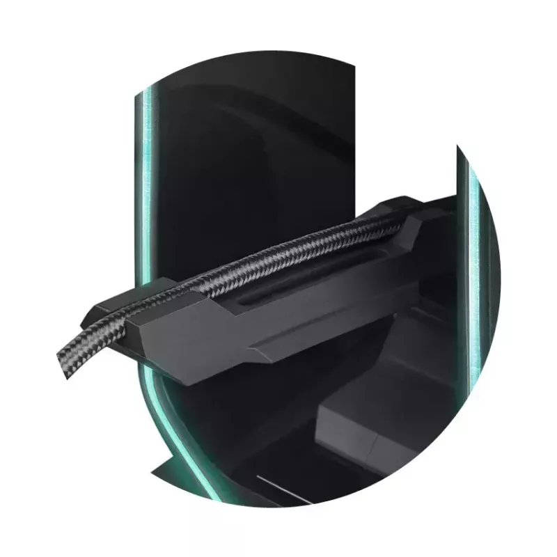 Suporte para auscultadores LC-Power LC-HUB-HEAD-BUNGEE