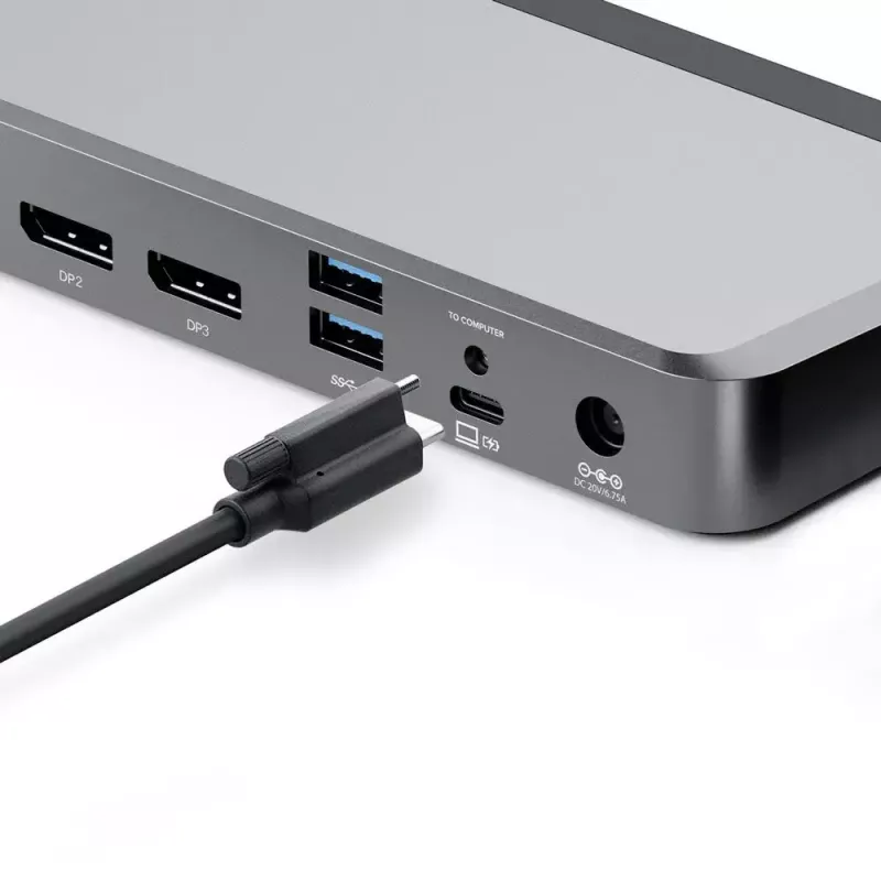 ALOGIC DX3 Triple 4K Display docking station universal 100W Power Delivery