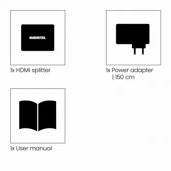 Splitter HDMI Marmitek Split 312 UHD HDMI 2x HDMI