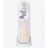 Panasonic KX-TGQ200GW telefone digital sem fios DECT, branco
