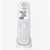 Panasonic KX-TGQ200GW telefone digital sem fios DECT, branco