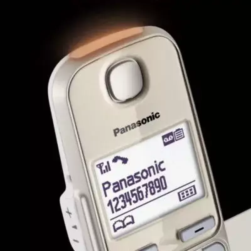 Telefone DECT Panasonic KX-TGE262GN com auscultador sem fios e identificação de chamadas