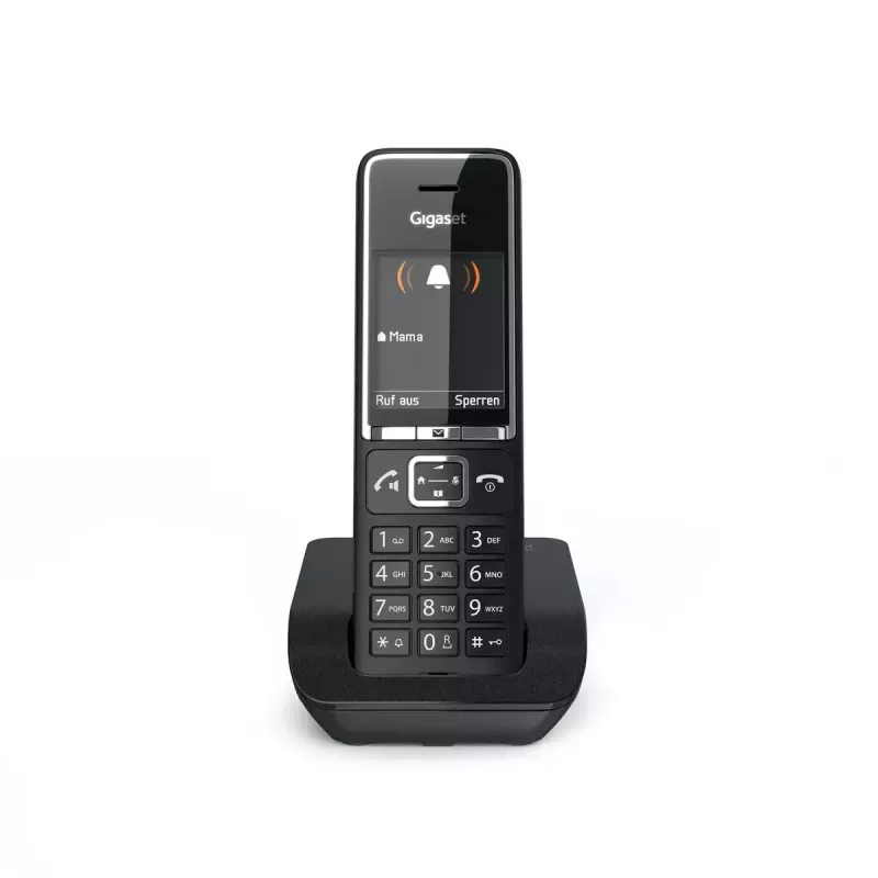 Telefone analógico Gigaset COMFORT 550 com auscultador sem fios e visualização do número