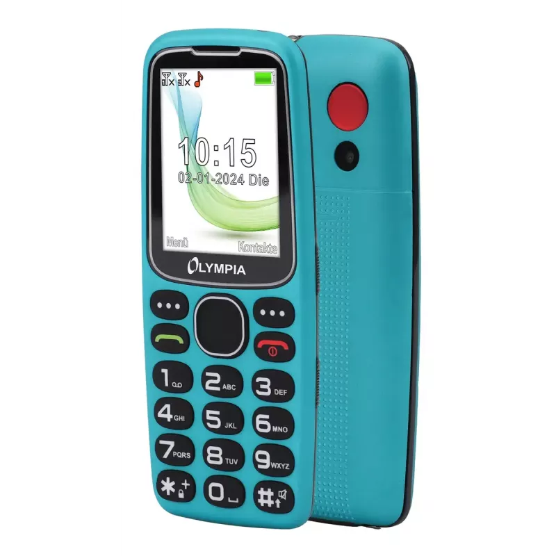 Telemóvel Olympia STAR ecrã de 2,4 polegadas Dual SIM
