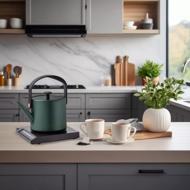 Chaleira elétrica Unold 18217 BLITZKOCHER Jade 0,6 L 800 W verde
