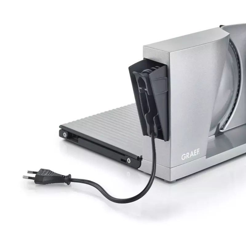 Cortador elétrico universal Graef MYtiny 170 W prateado espessura de corte 1,5 cm