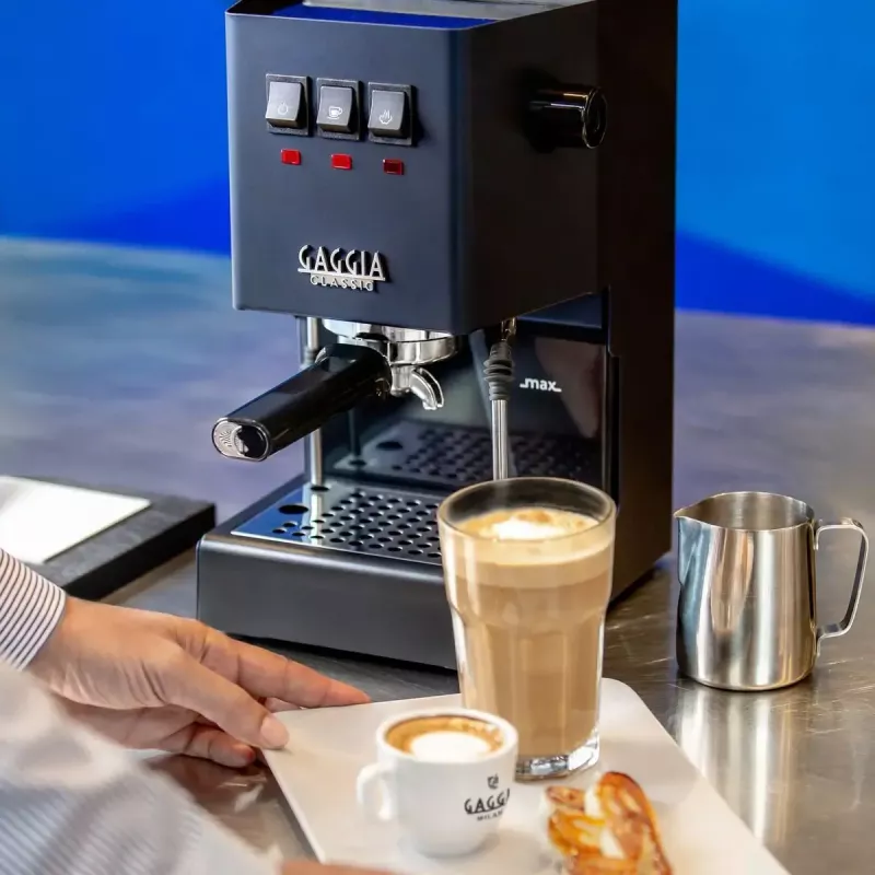 Máquina de café expresso Gaggia Classic Evo E24 – bomba de 15 bar, aço inoxidável