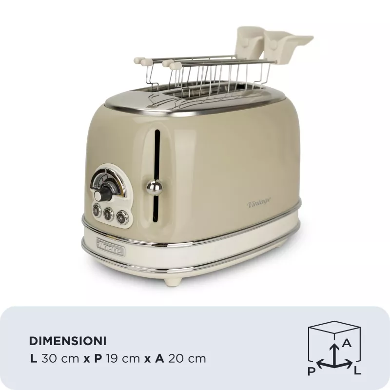 Torradeira Ariete 0155/03 6 2 fatia(s) 810 W bege