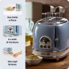 Ariete Vintage 155/05 torradeira de 2 fatias, 810 W, azul
