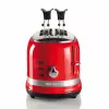 Torradeira Ariete 149 com pinça para 2 fatias de pão - ejecção automática - descongelar - 6 níveis de tostagem - 800 Watt - Modern Line - vermelho