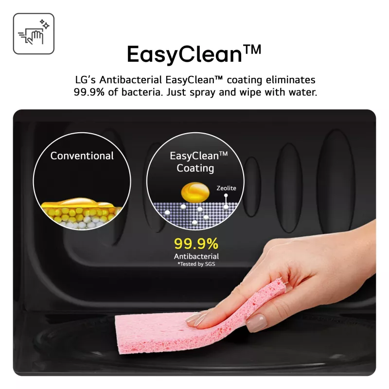 Micro-ondas LG MH6565CPS aço inoxidável micro-ondas com grelhador de bancada 25 L 1150 W