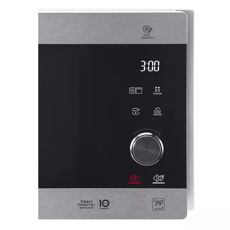 Micro-ondas LG MH6565CPS aço inoxidável micro-ondas com grelhador de bancada 25 L 1150 W